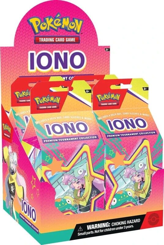 Pokemon Iono Premium Tournament Collection (4 Boxes) - Trading Card Market