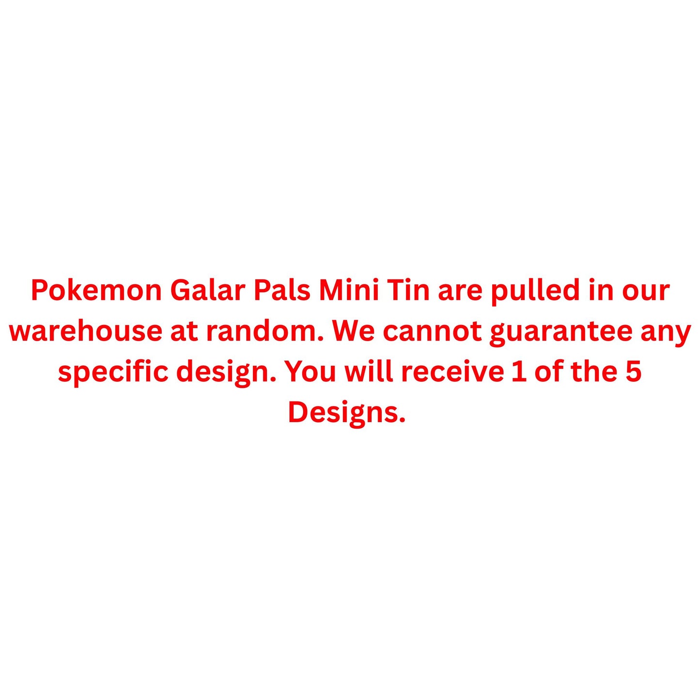 Pokemon Galar Pals Mini Tin - Trading Card Market