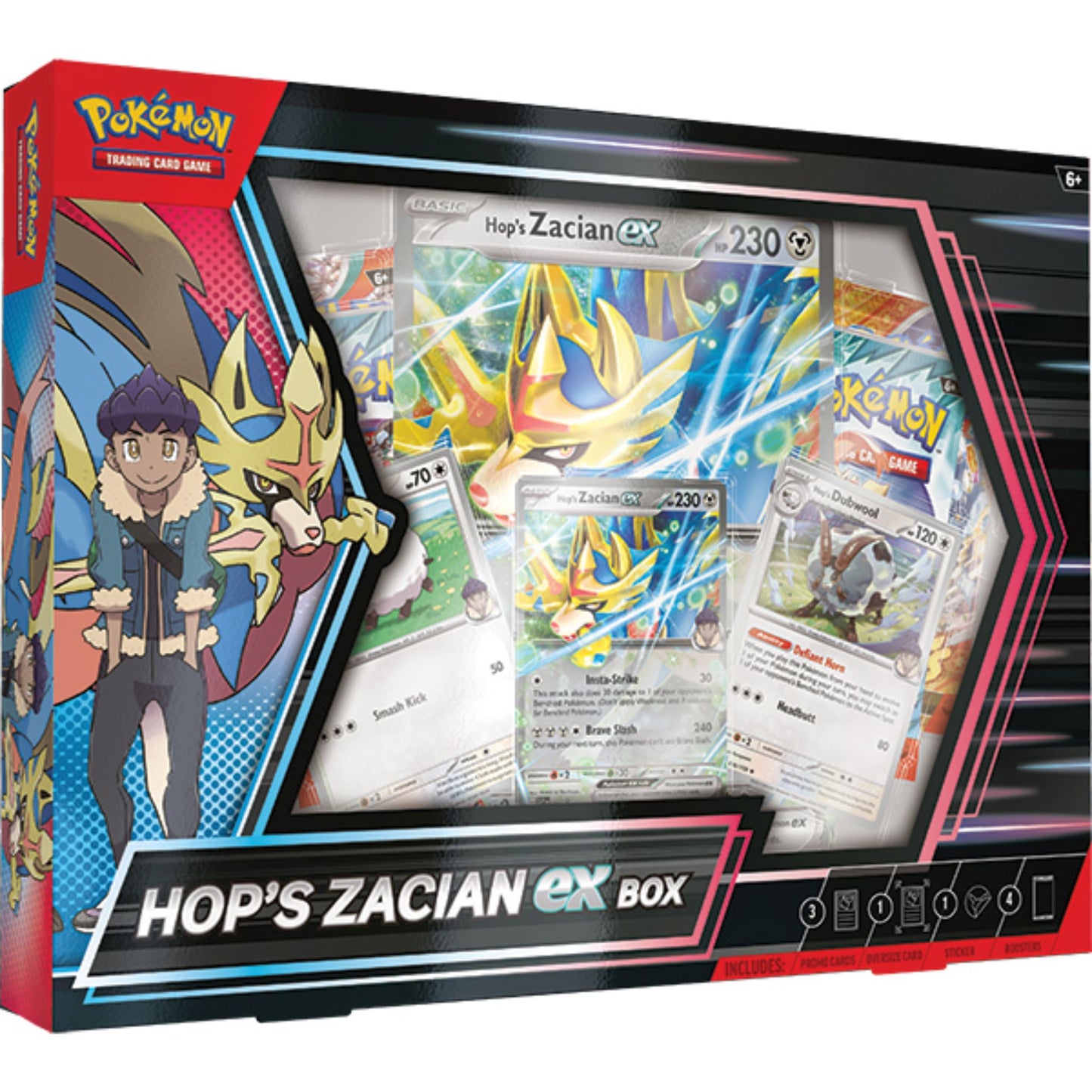Pokemon Hop's Zacian Ex Box - Trading Card Market