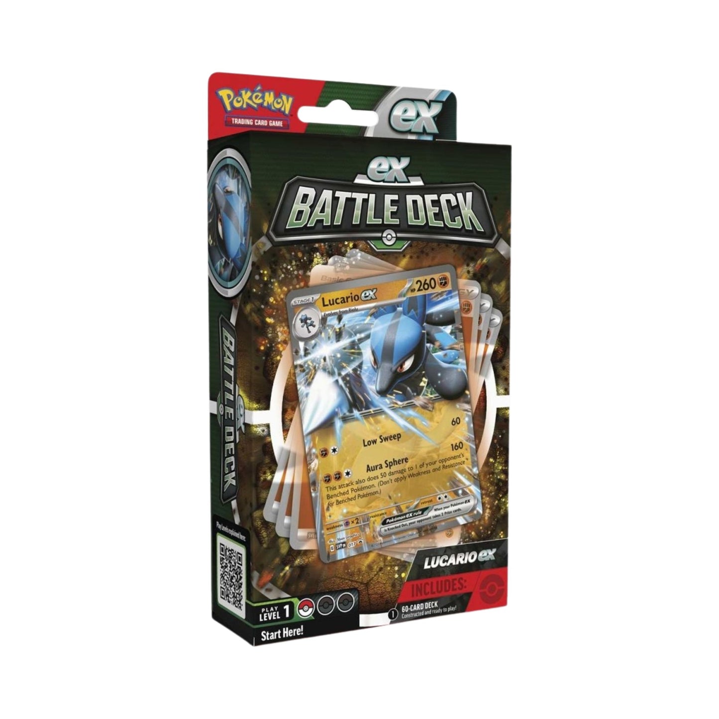 Pokemon Lucario EX Battle Deck - Trading Card Market