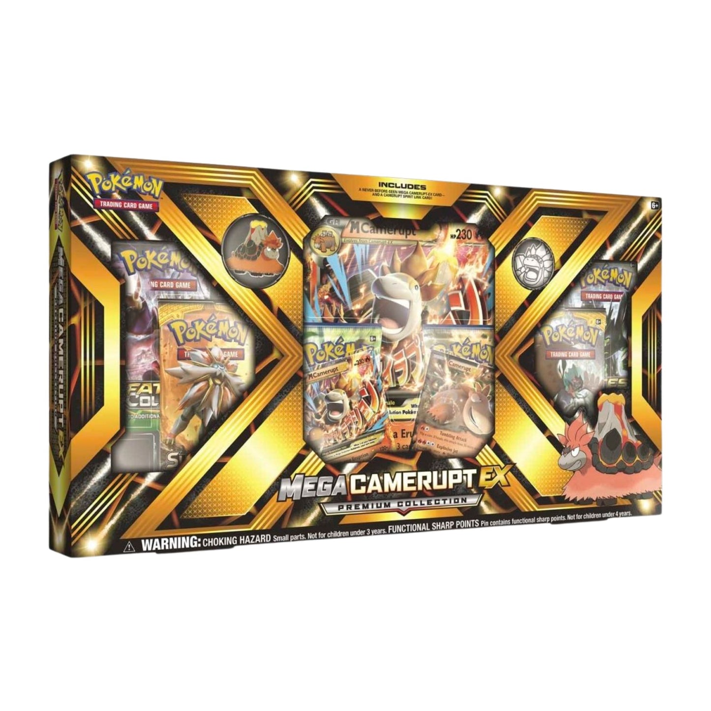Pokemon Mega Camerupt EX Premium Collection Box - Trading Card Market