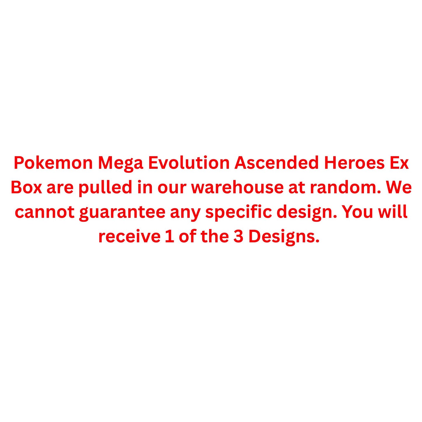 Pokemon Mega Evolution Ascended Heroes Ex Box (Mega Meganium, Mega Emboar or Mega Feraligatr) - Trading Card Market