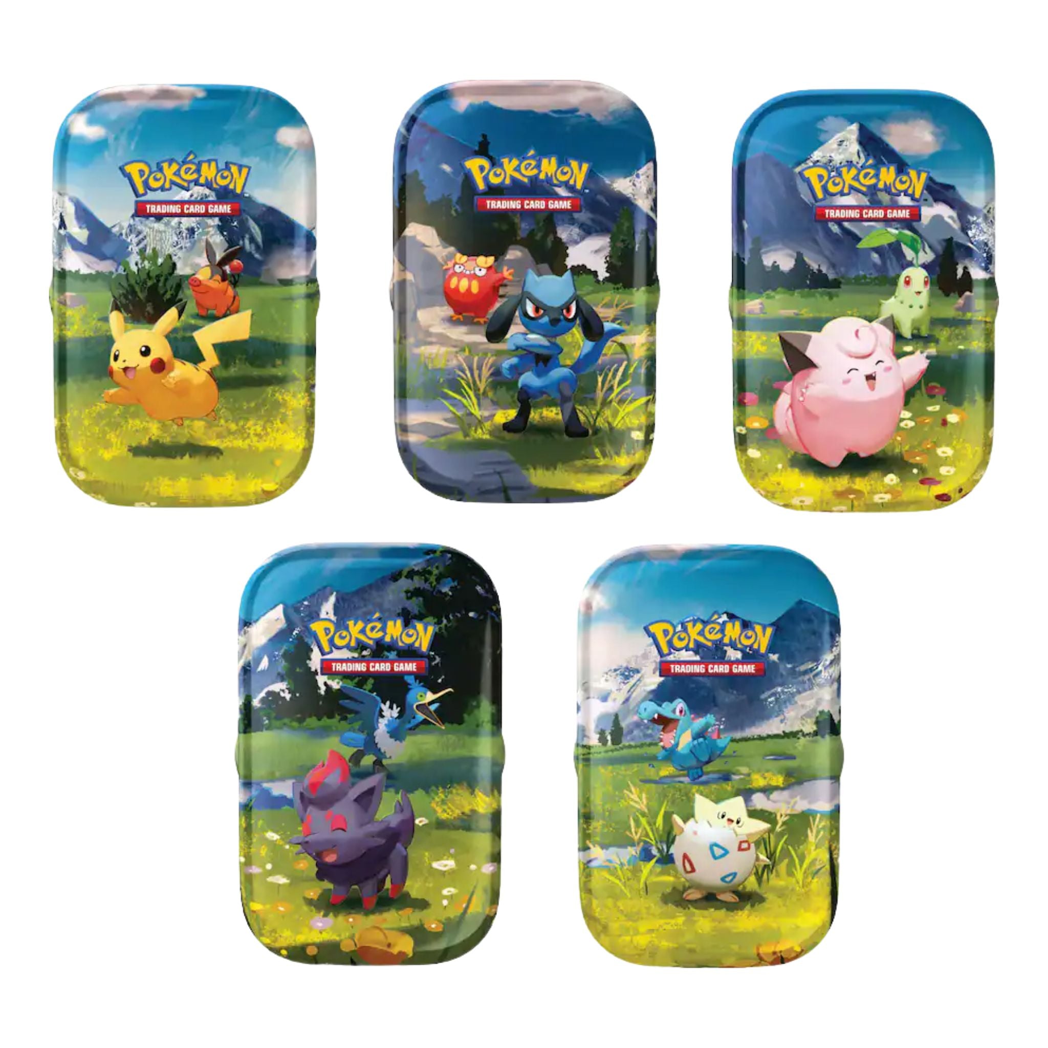 pokemon cards in tin can Mega Evolution Ascended Heroes Mini – Trading Card Market Final Fantasy Series Violet—Prismatic Evolutions Pokémon GO x TCG Choose Your Glass:ARTGLASS UV (99% UV)