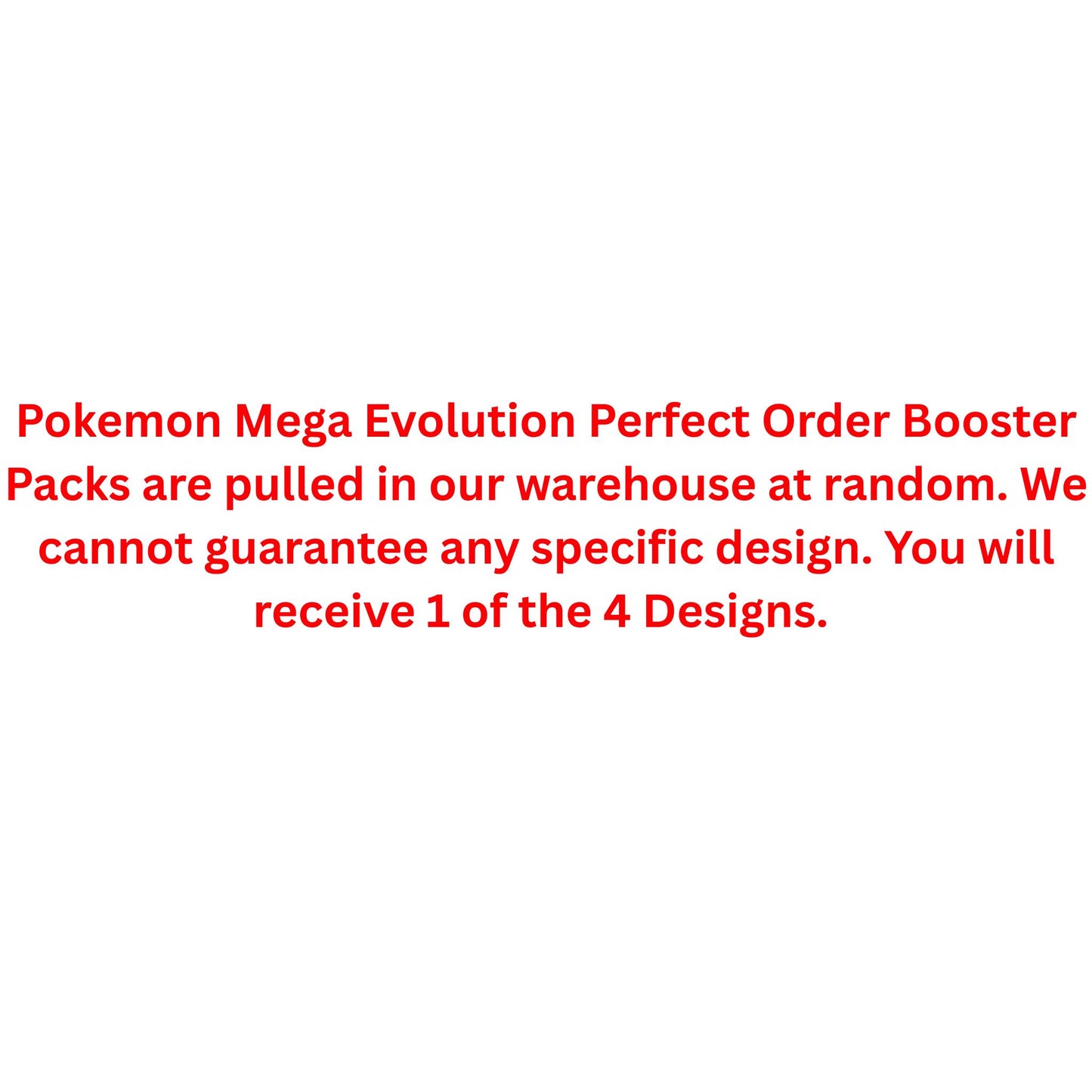 Pokemon Mega Evolution Perfect Order Booster Pack - Trading Card Market