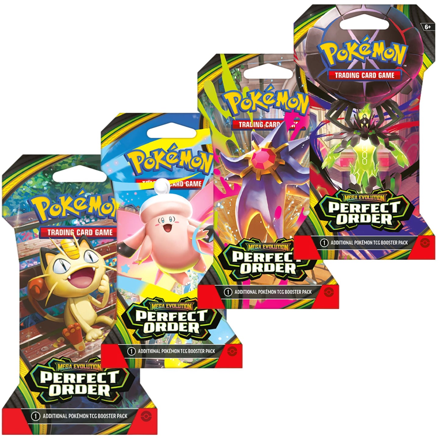 Pokemon Mega Evolution Perfect Order Sleeved Booster Pack (Presell) - Trading Card Market