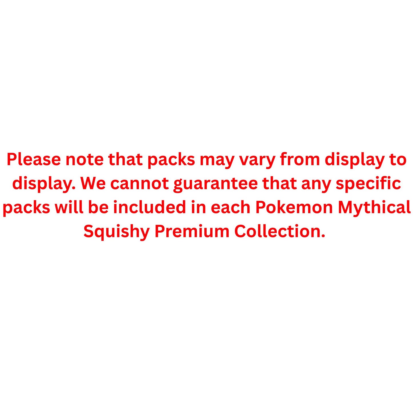 Pokemon Mythical Squishy Premium Collection - Trading Card Market