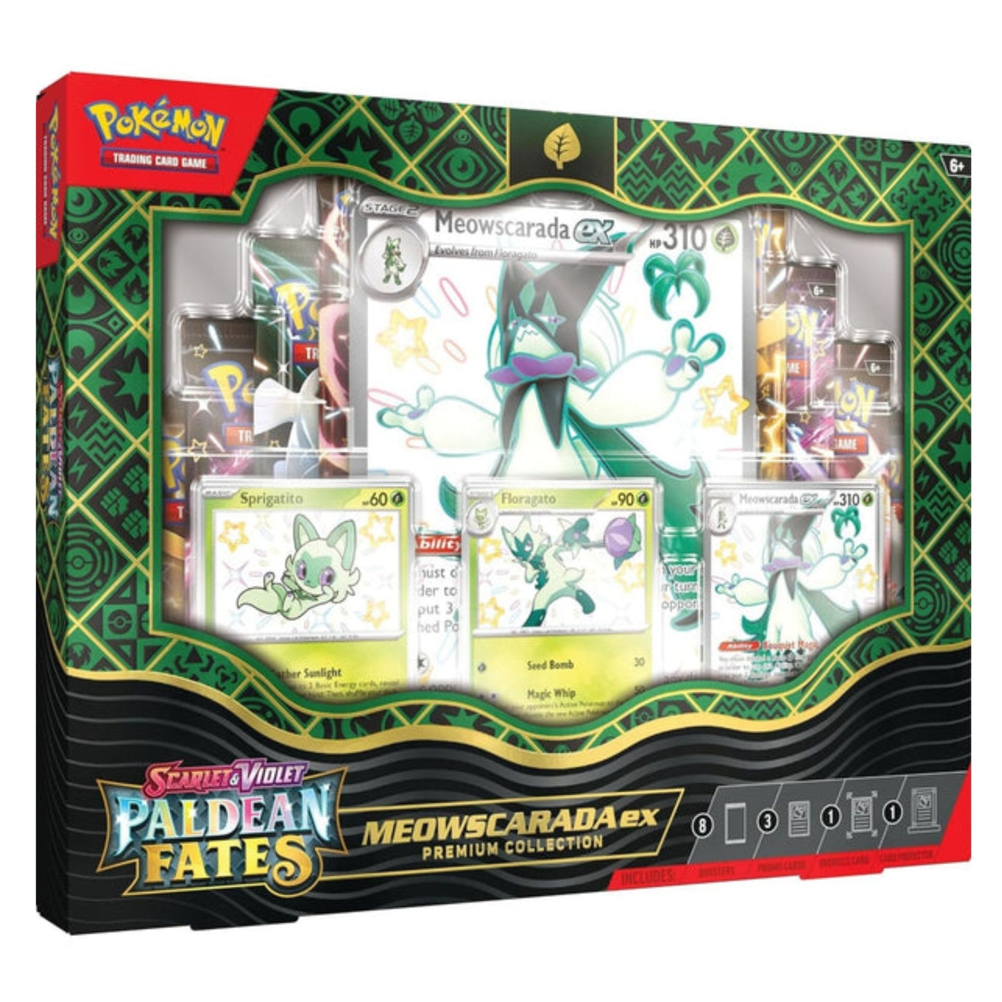 Pokemon Paldean Fates Premium Collection (Meowscarada Ex) - Trading Card Market