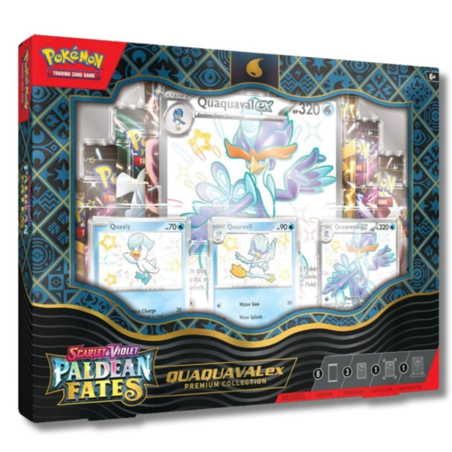 Pokemon Paldean Fates Premium Collection (Quaquaval Ex) - Trading Card Market