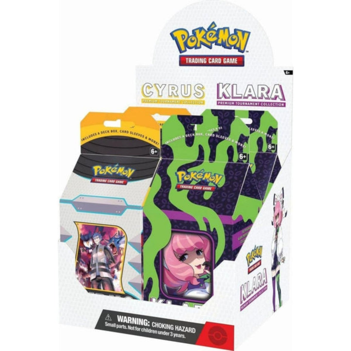 Pokemon Premium Tournament Collection Cyrus / Klara Display Box (4 Boxes) - Trading Card Market