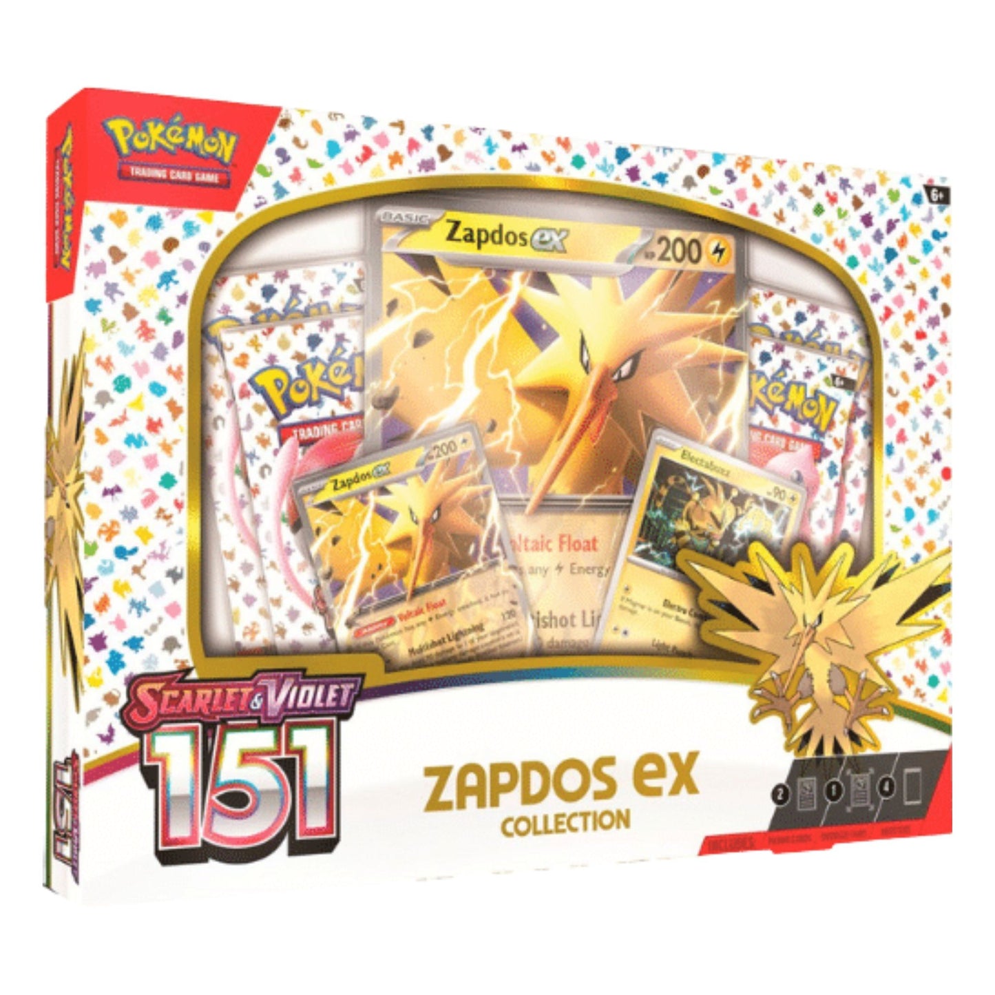 Pokemon Scarlet & Violet 151 Zapdos EX Box - Trading Card Market