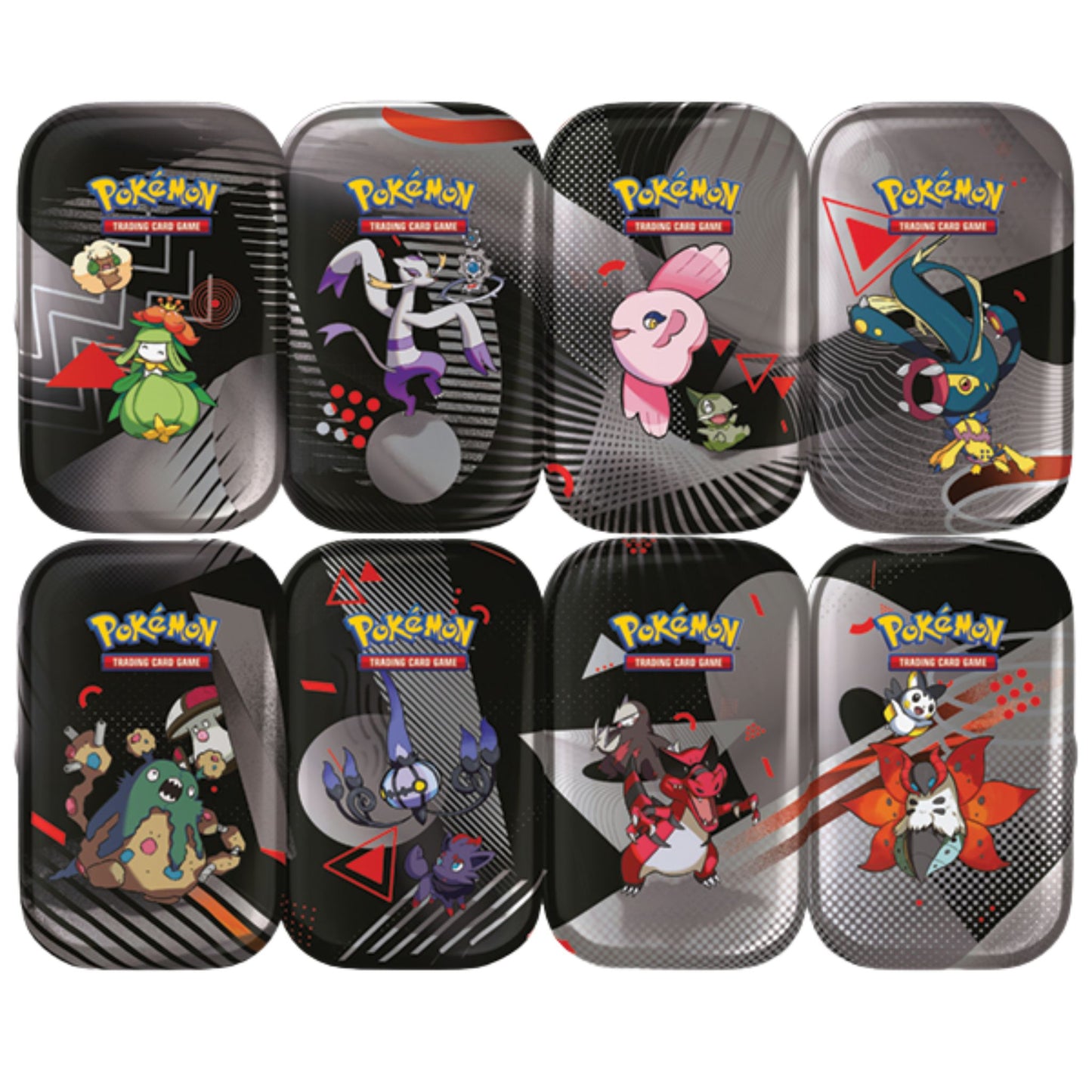 Pokemon Scarlet & Violet Black Bolt/White Flare Unova Mini Tin (Back - to - School Sale) - Trading Card Market