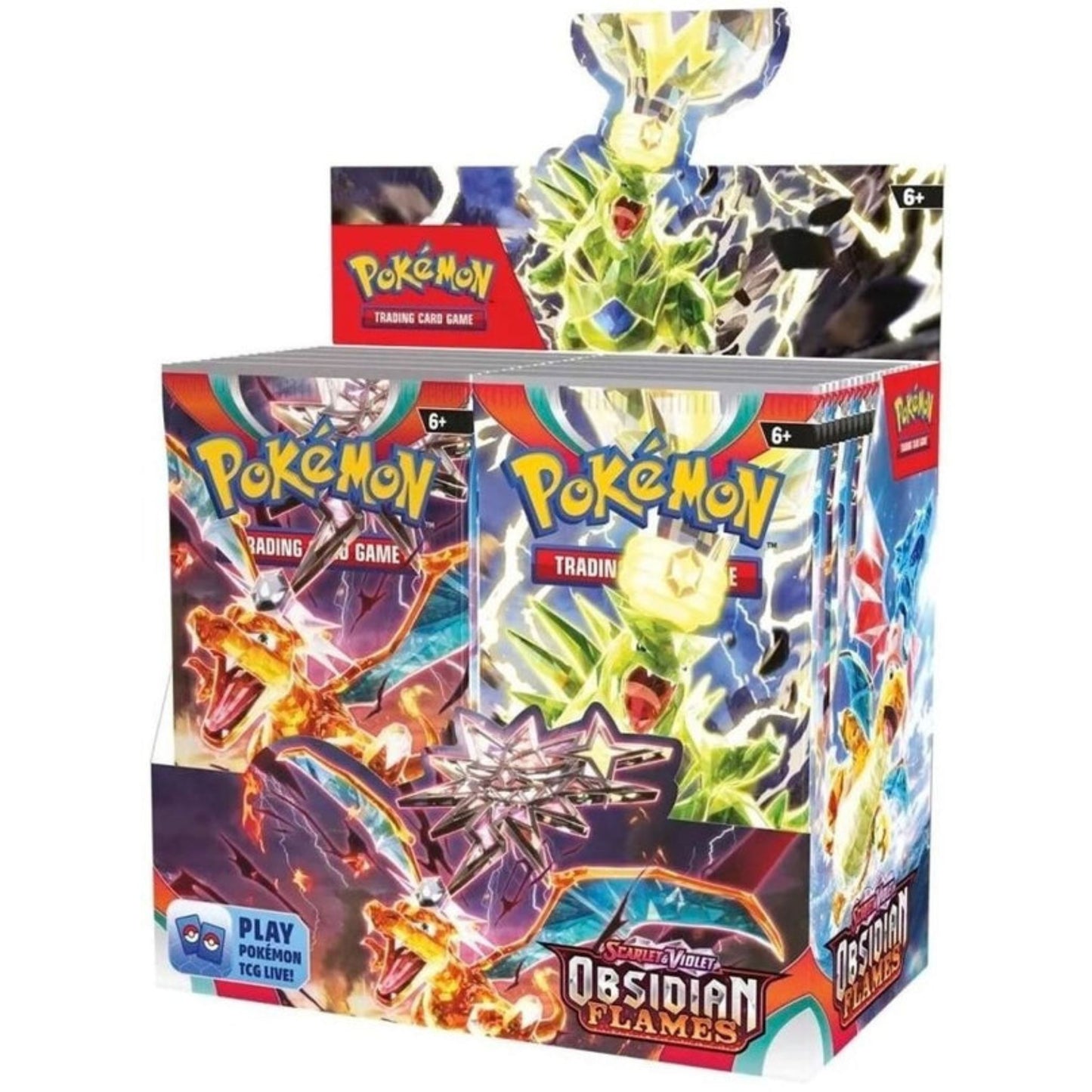 Pokemon Scarlet & Violet Obsidian Flames Booster Box - Trading Card Market
