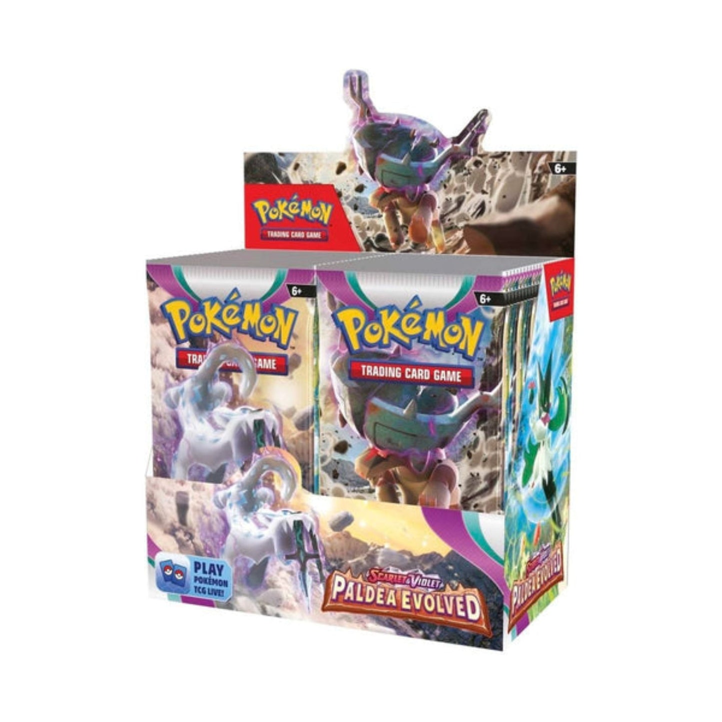 Pokemon Scarlet & Violet Paldea Evolved Booster Box - Trading Card Market
