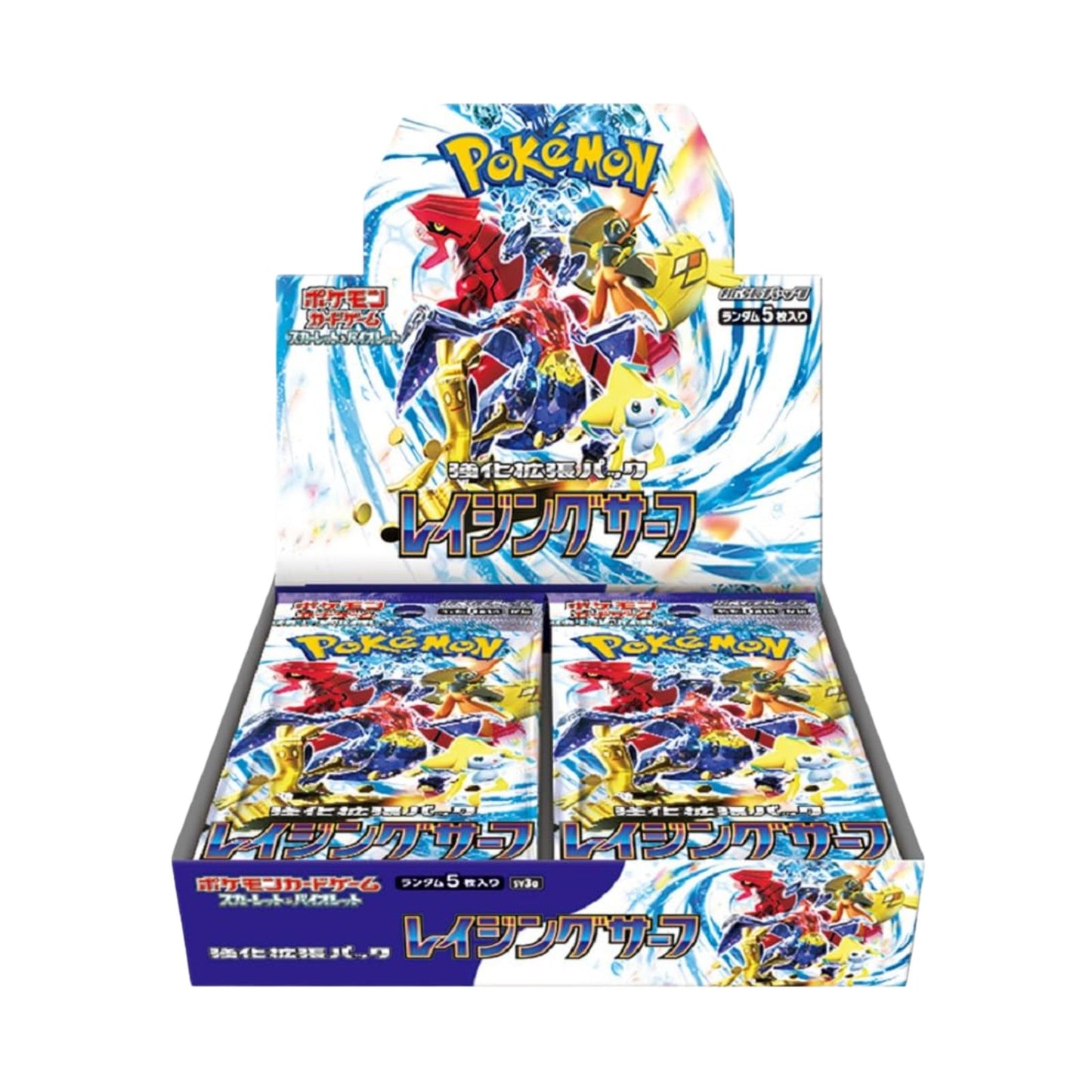 Pokemon Scarlet & Violet Raging Surf Japanese Booster Box - Trading Card Market