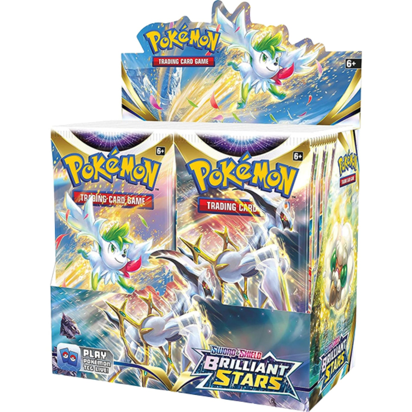 Pokemon Sword & Shield Brilliant Stars Booster Box - Trading Card Market