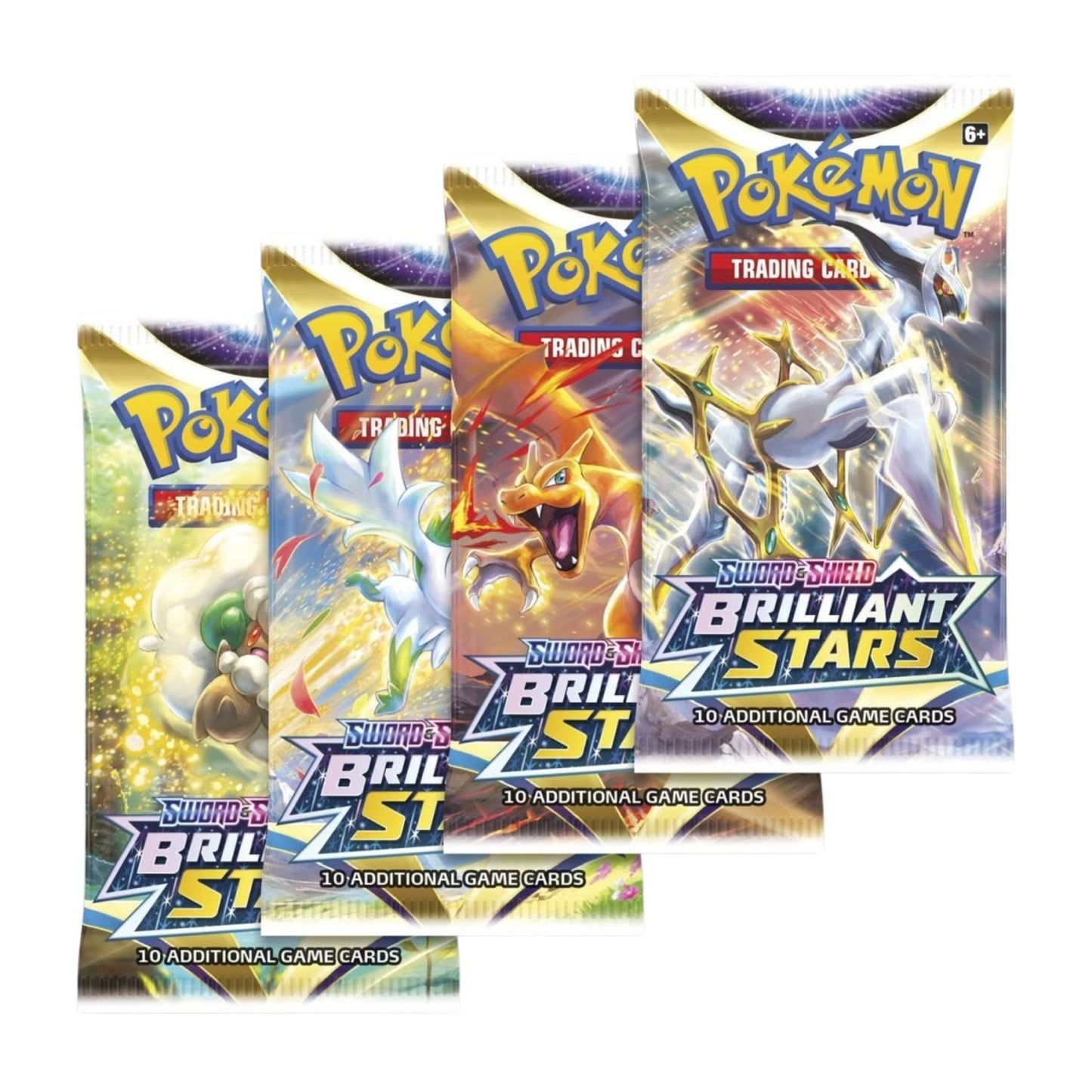 Pokemon Sword & Shield Brilliant Stars Booster Pack - Trading Card Market