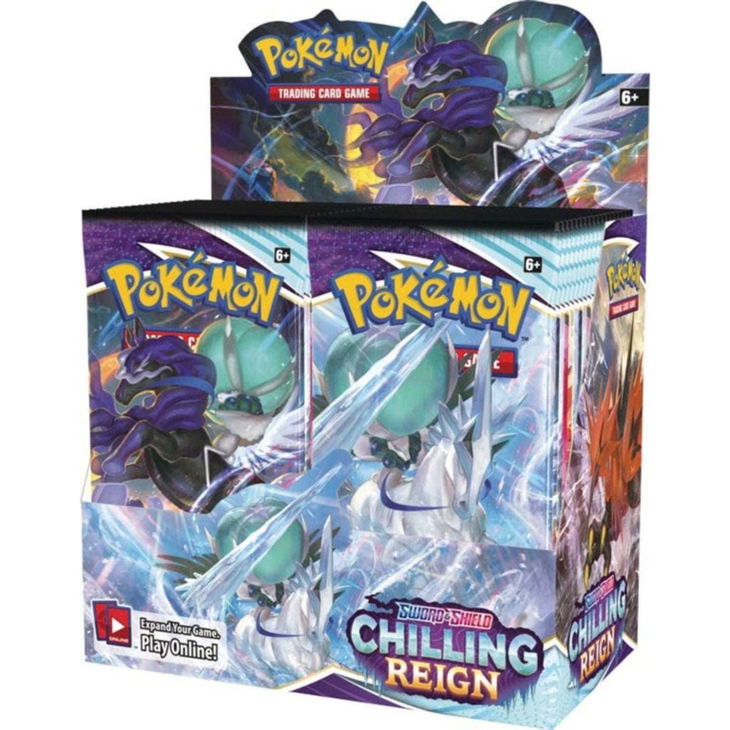 Pokemon Sword & Shield Chilling Reign Booster Box - Trading Card Market
