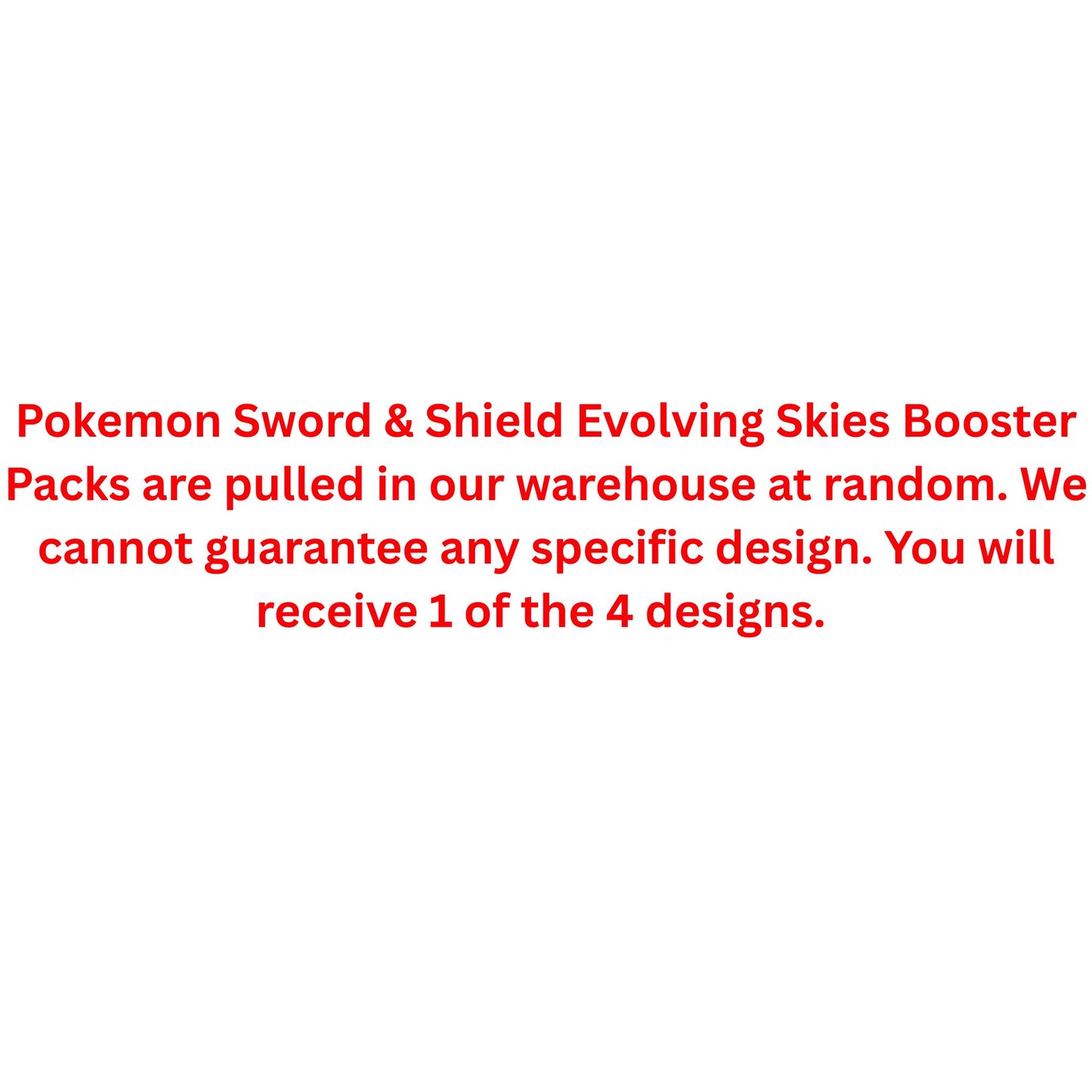 Pokemon Sword & Shield Evolving Skies Booster Pack - Trading Card Market