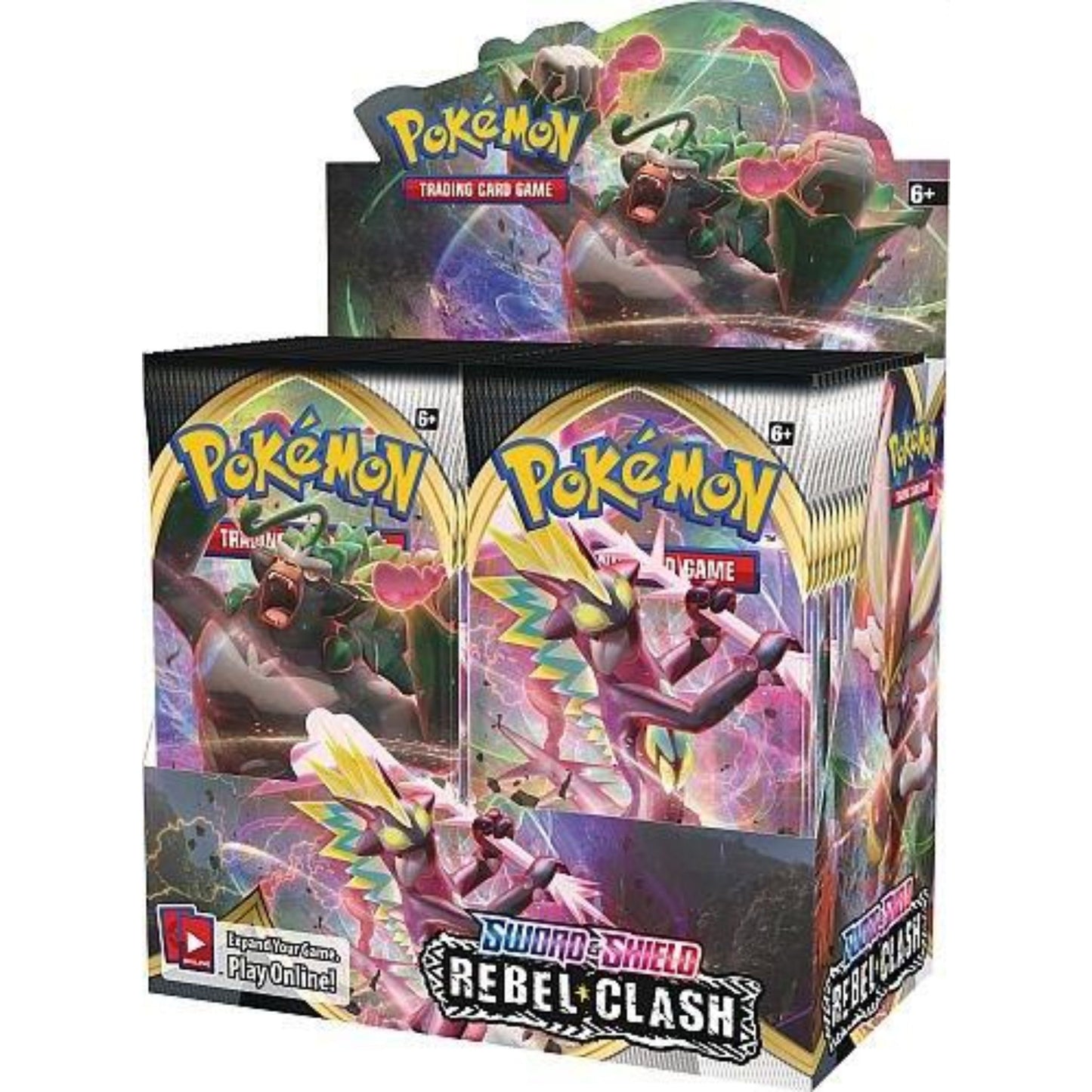 Pokemon Sword & Shield Rebel Clash Booster Box - Trading Card Market