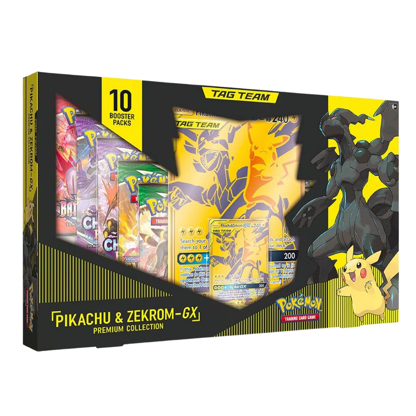 Pokemon Tag Team Pikachu & Zekrom GX Box - Trading Card Market