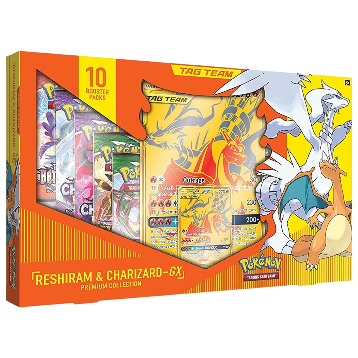 Pokemon Tag Team Reshiram & Charizard GX Box - Trading Card Market