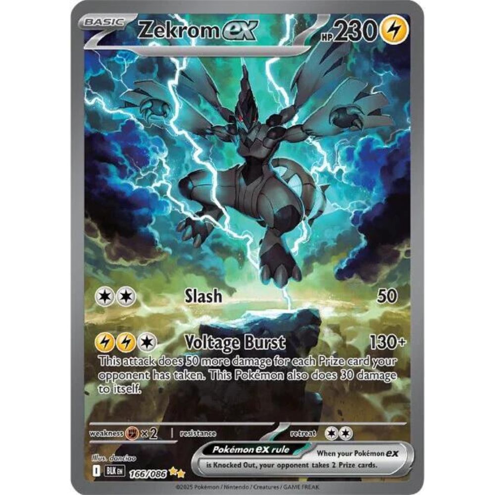 Pokemon Scarlet & Violet Black Bolt Tech Sticker Collection - Trading Card Market