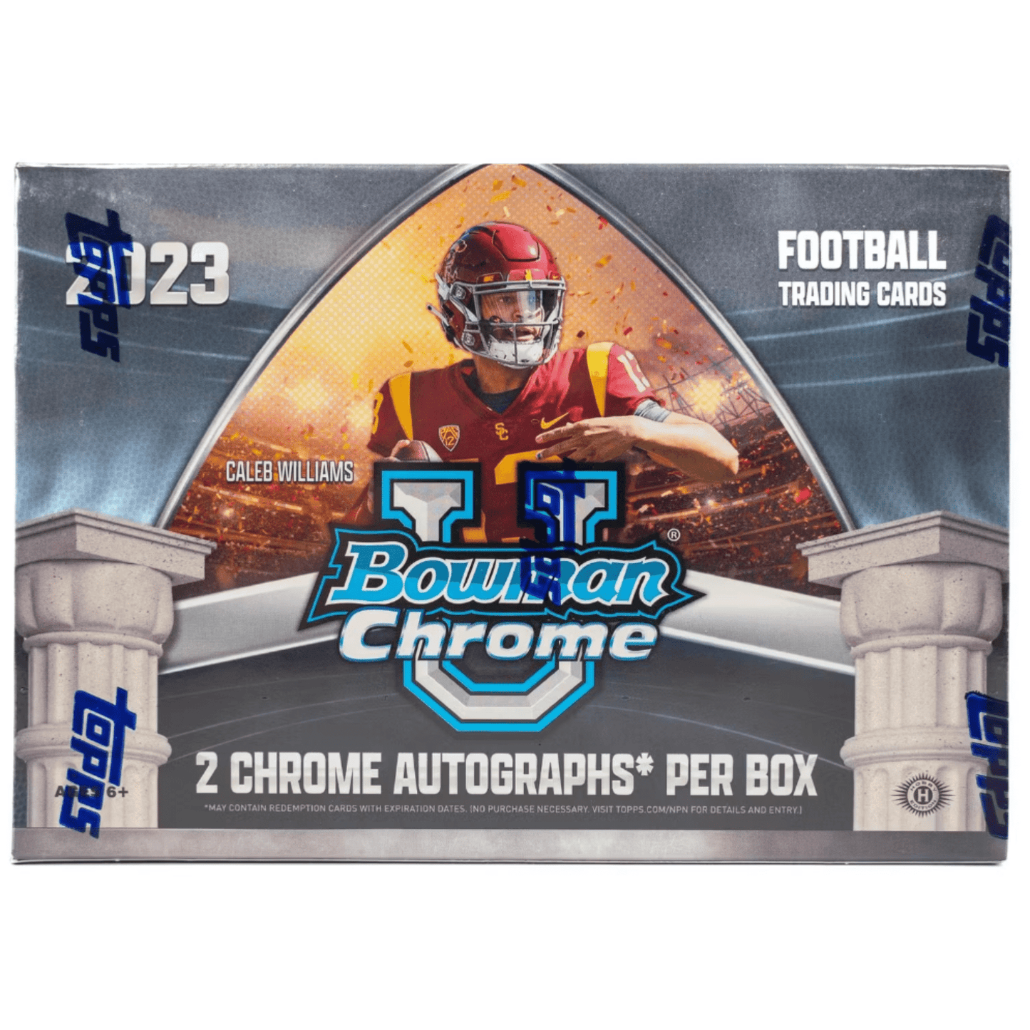 2023 Bowman University Chrome Football Breakers Delight Box - Trading Card Market