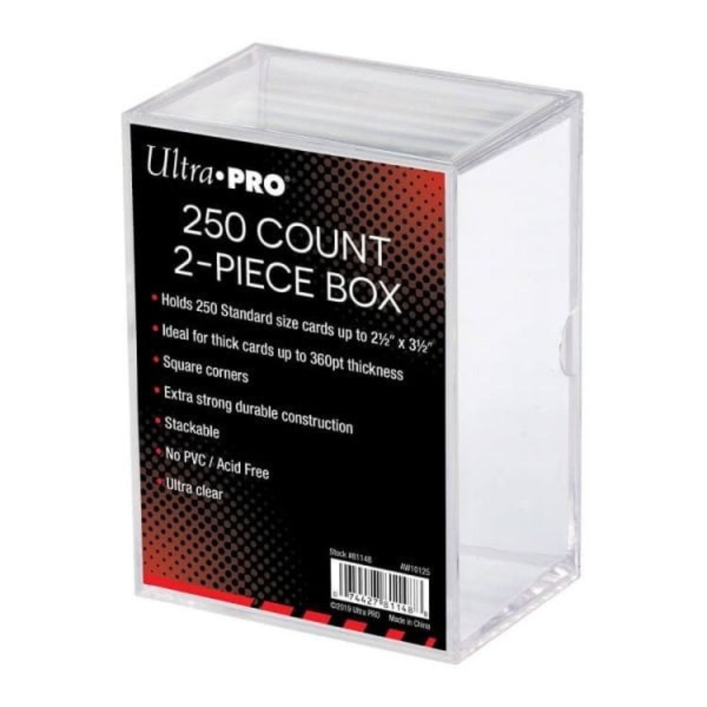 Ultra Pro 250ct 2 - Piece Slide Storage Box - Trading Card Market