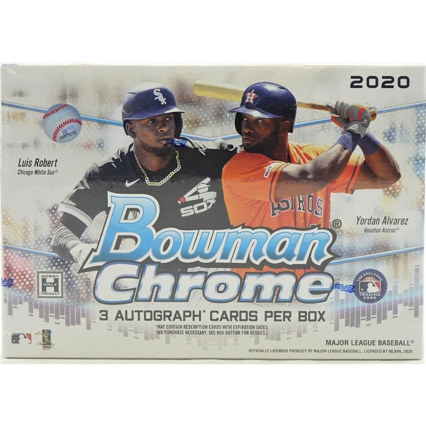 2020 Bowman Chrome Baseball HTA Jumbo Box - Trading Card Market