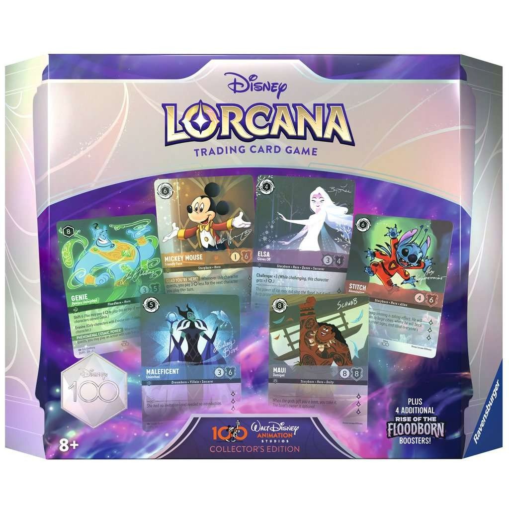 Disney Lorcana Rise of the Floodborn Disney 100 Collector's Edition Set - Trading Card Market