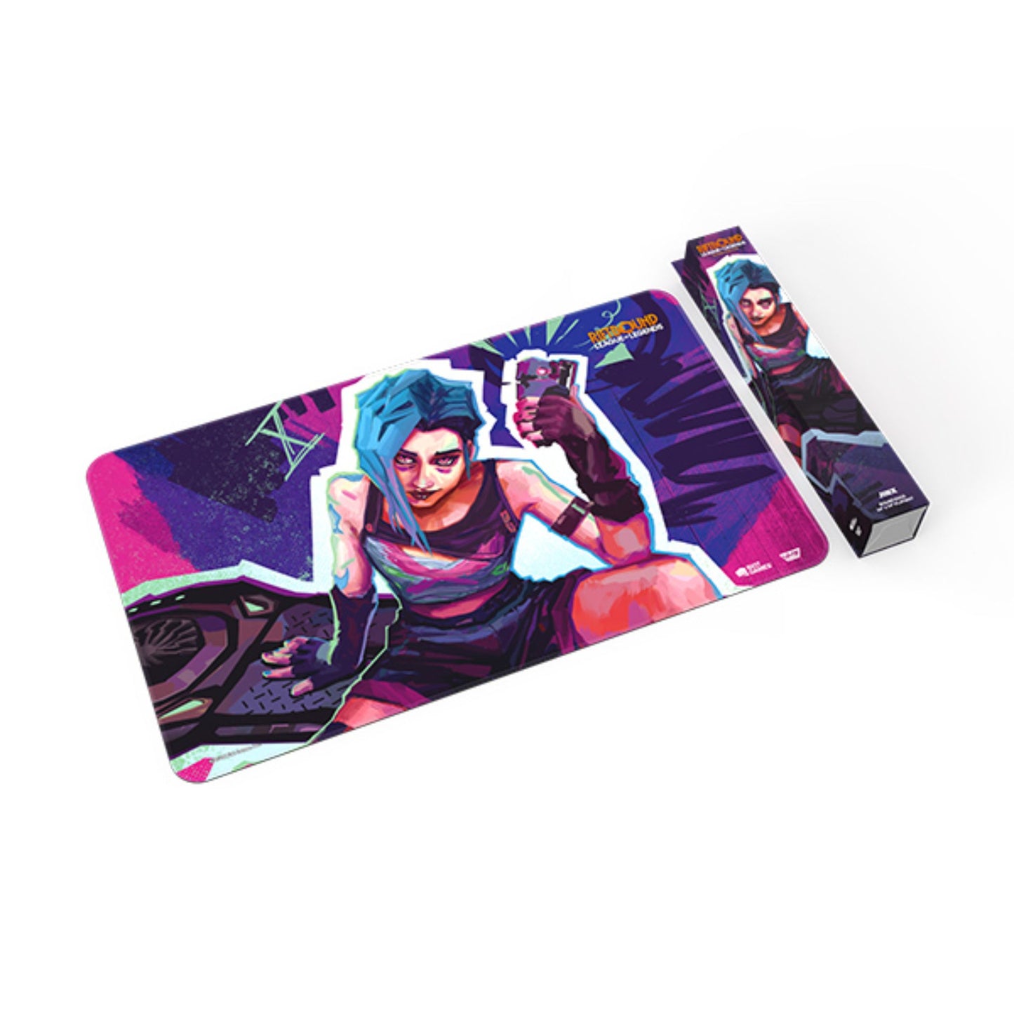 Riftbound Origins Jinx Art Playmat - Trading Card Market