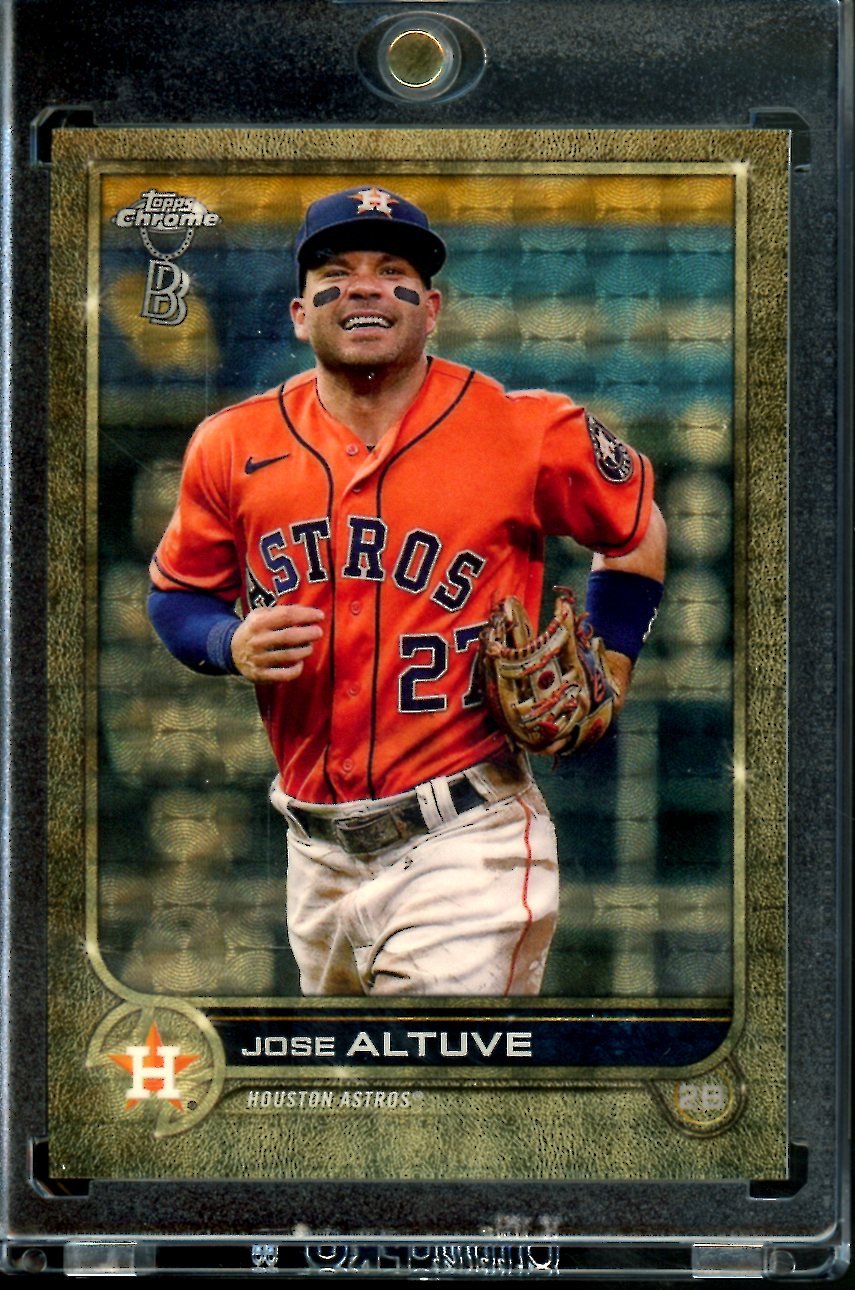 2022 Topps Chrome Ben Baller Jose Altuve Superfractor 1/1 Astros - Trading Card Market