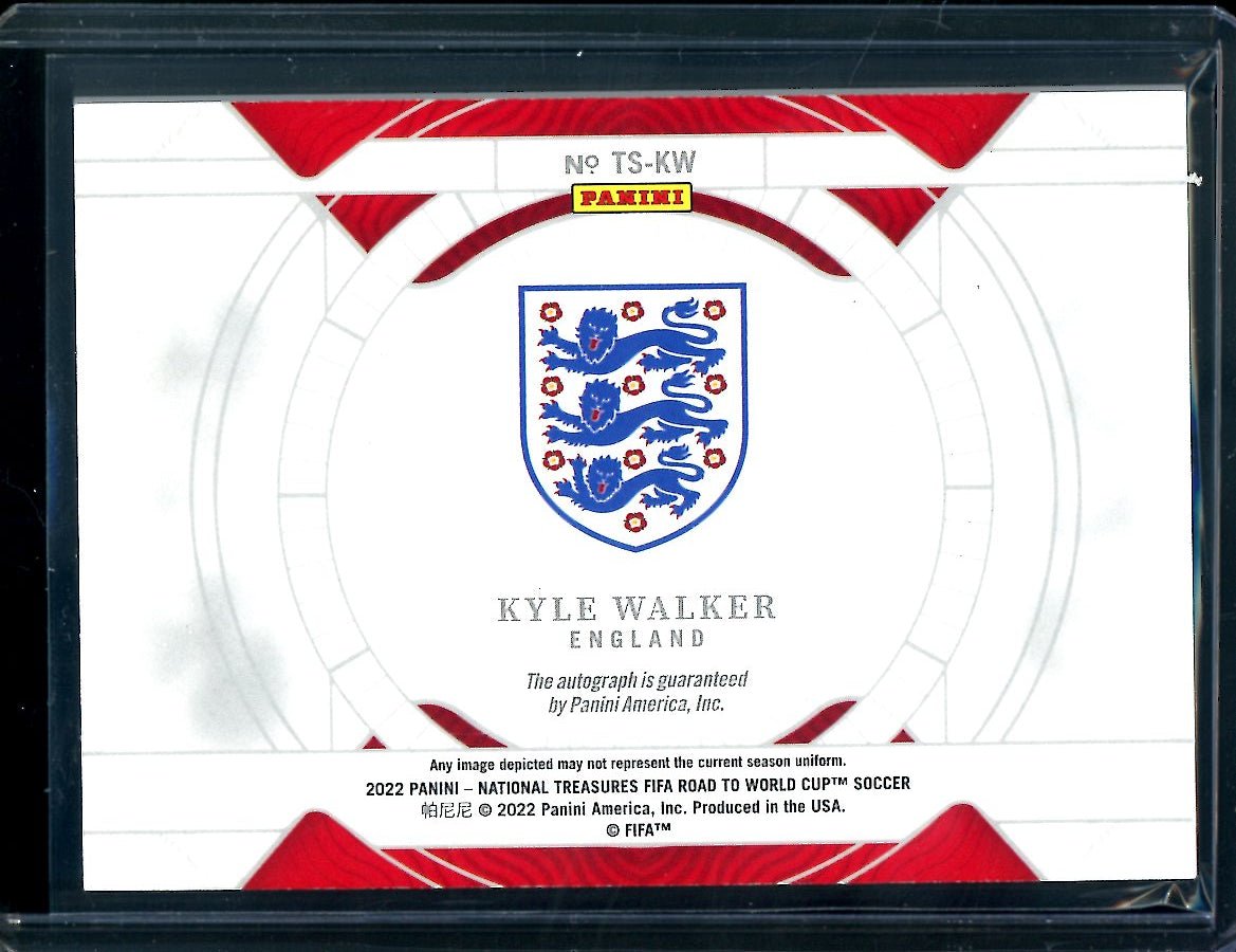 2022 Panini National Treasures Kyle Walker Timeless Talents Auto /49 England - Trading Card Market