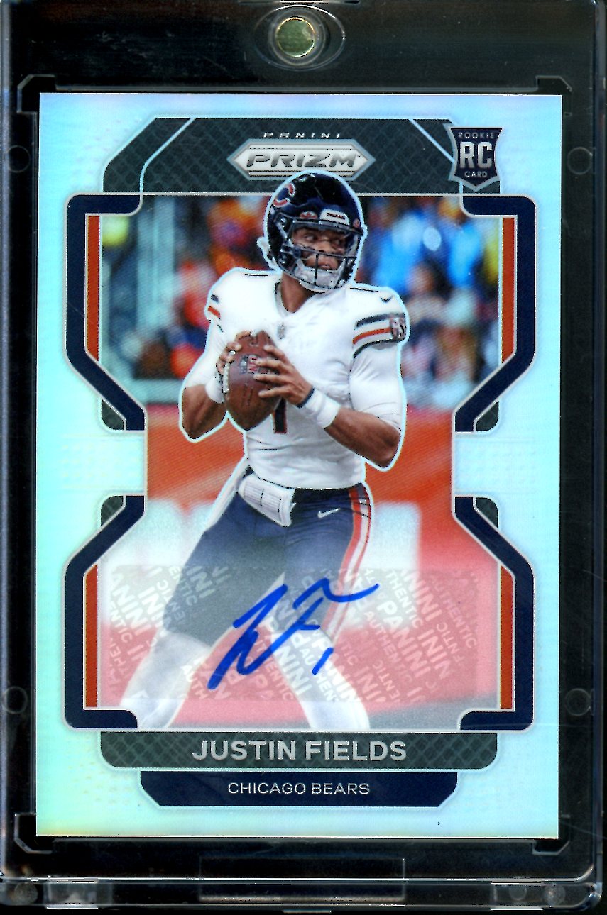 Justin fields 2024 Prizm silver