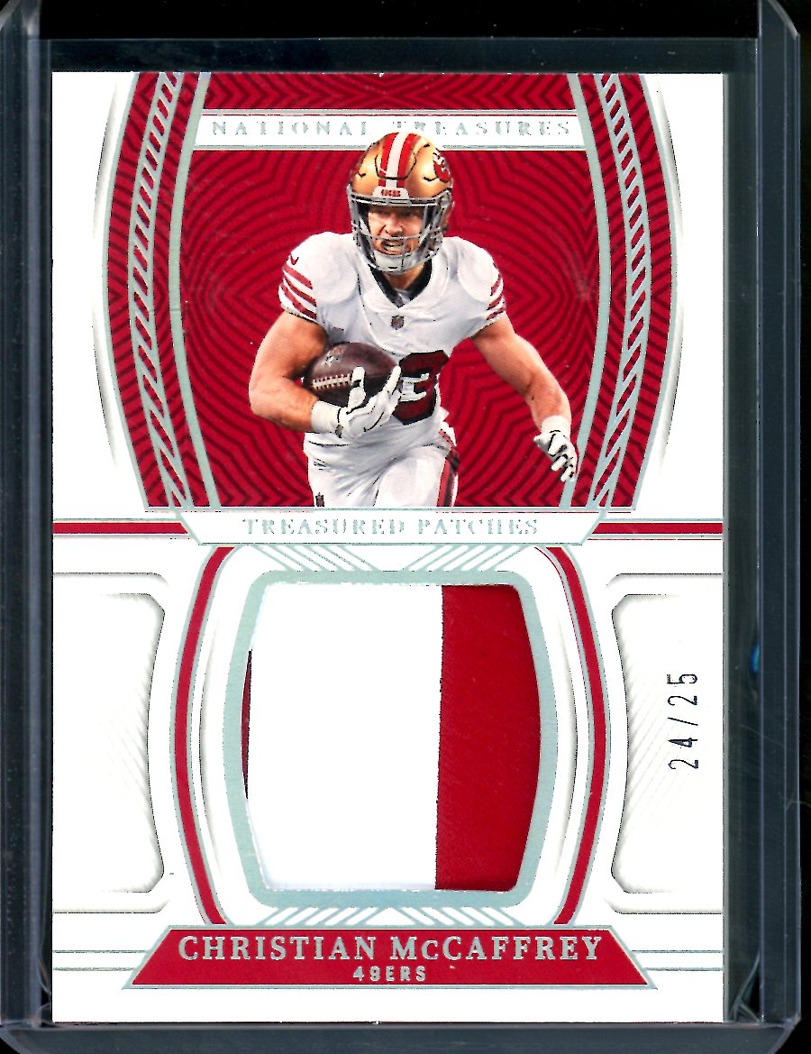 Christian McCaffery Select Orange cheapest Rookie #22/49