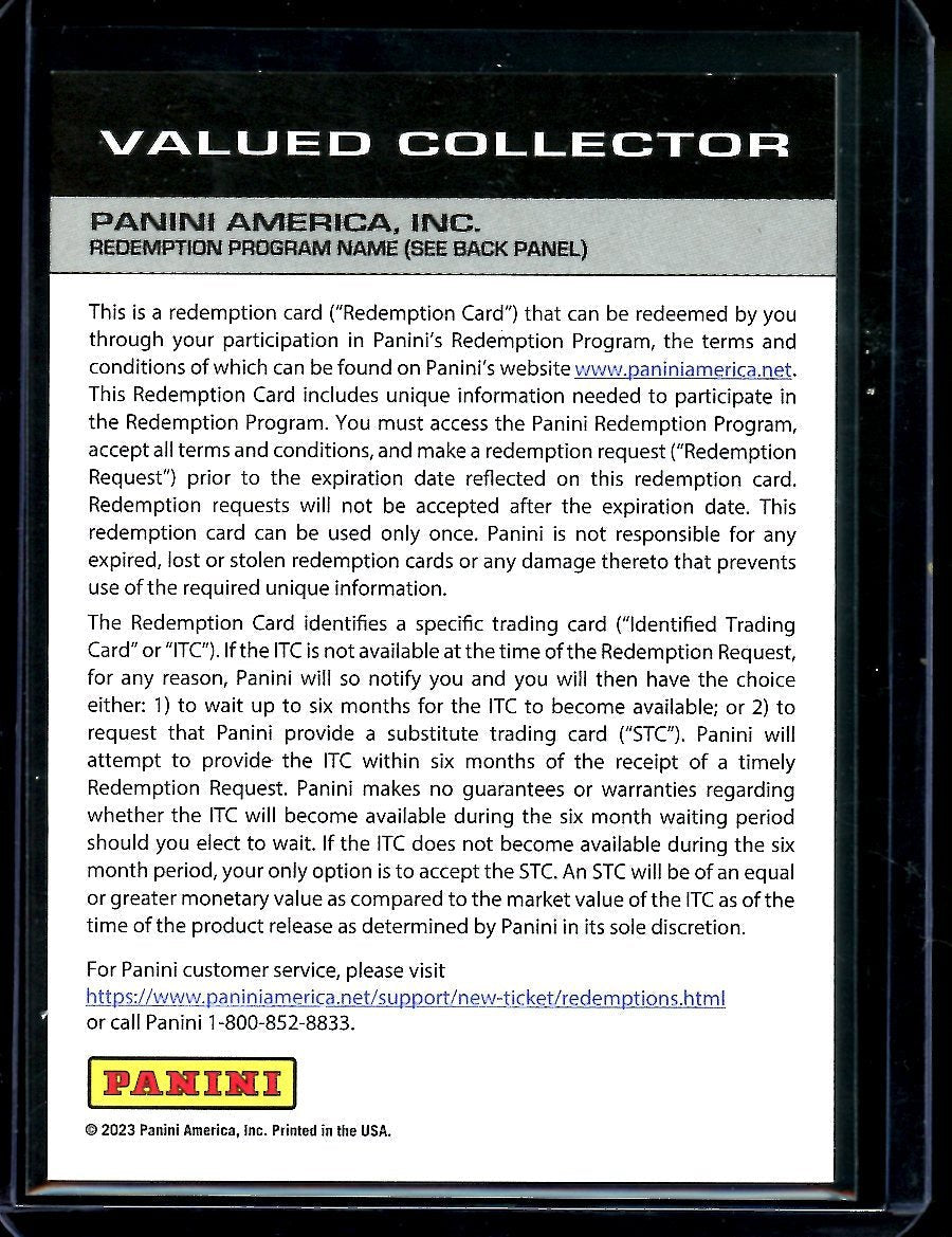 2023 Panini Immaculate Collgeiate Dontayvion Wicks Rookie RPA 1/1 Redemption Packers - Trading Card Market