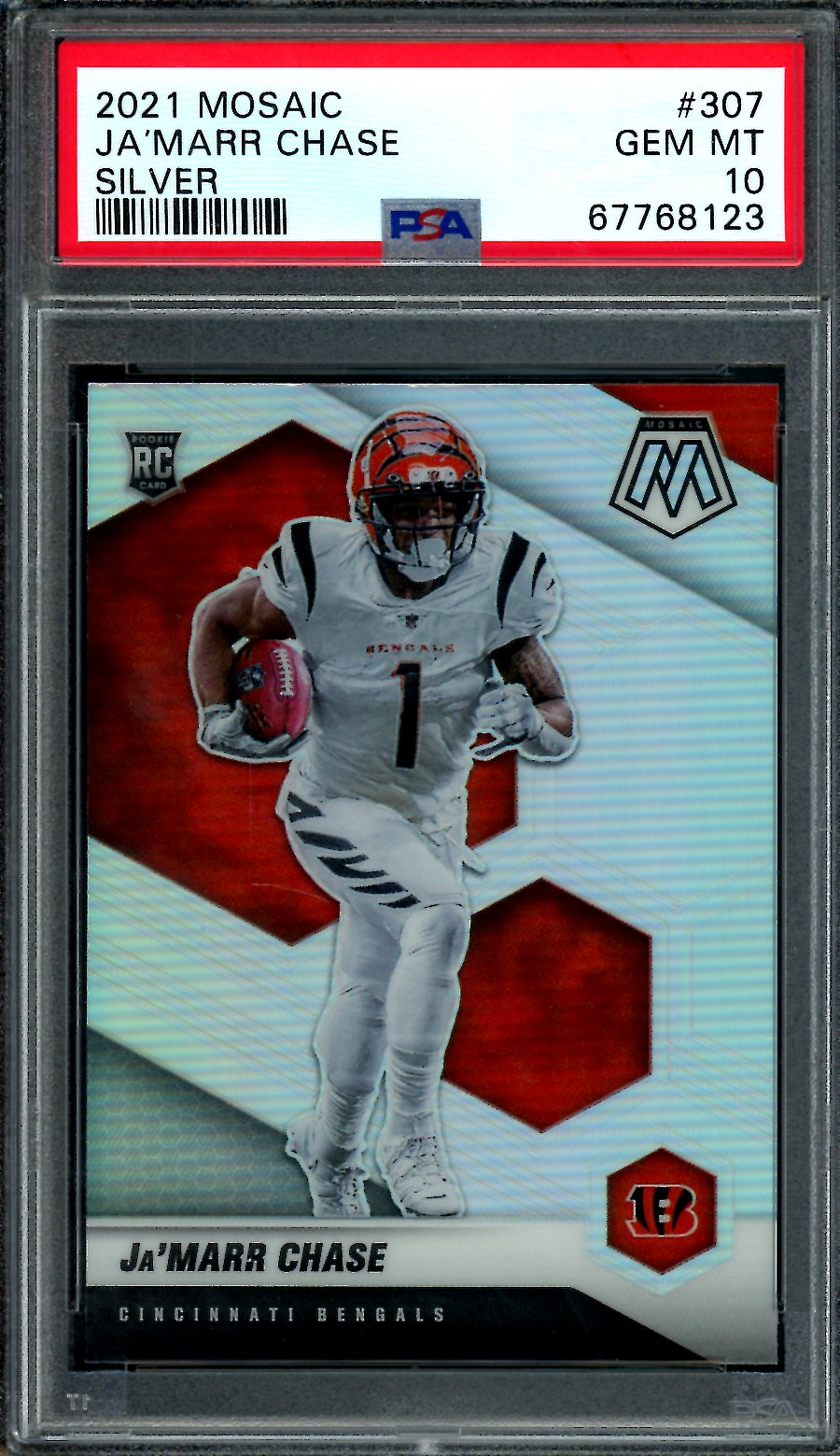 Ja'Marr store Chase 2021 Panini Prizm Rookie RC PSA 10