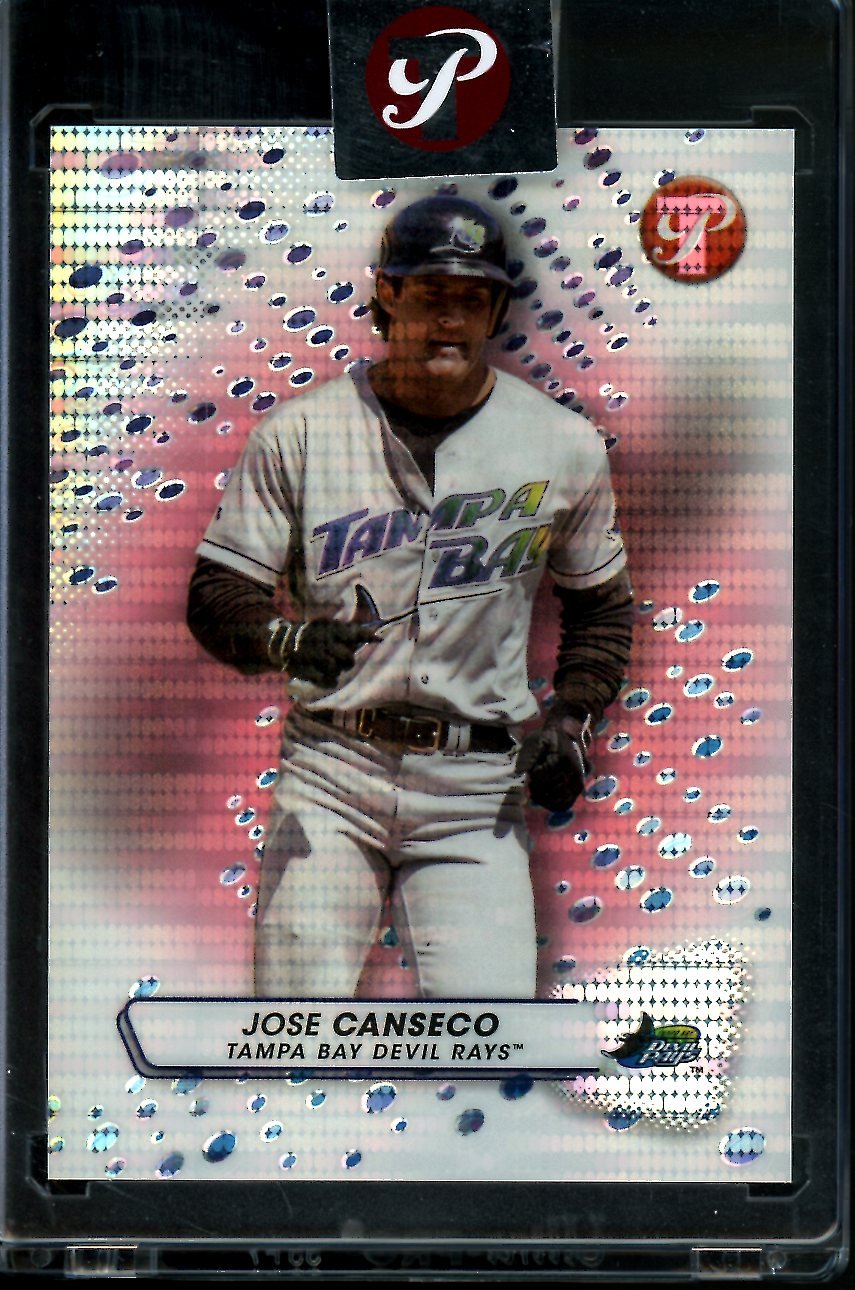 2023 Topps Prestine Jose Canseco Pink /15 Rays - Trading Card Market