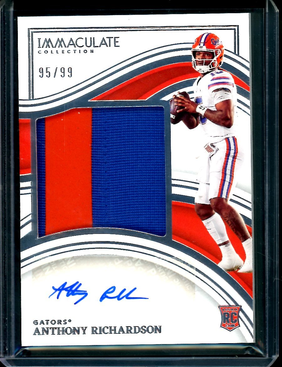 2023 Panini Immaculate Collegiate Anthony Richardson Rookie RPA /99 Florida - Trading Card Market