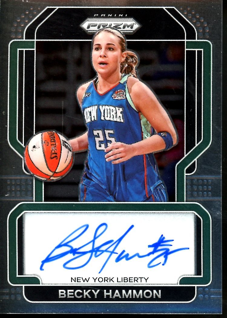 2022 Panini Prizm Becky Hammon Auto Liberty - Trading Card Market