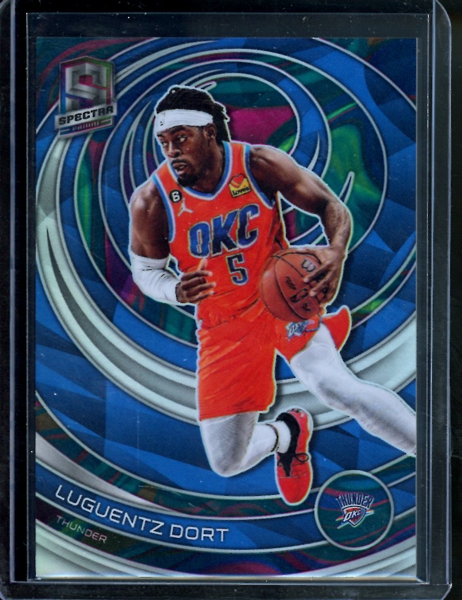 2022 - 23 Panini Spectra Luguentz Dort /5 Thunder - Trading Card Market