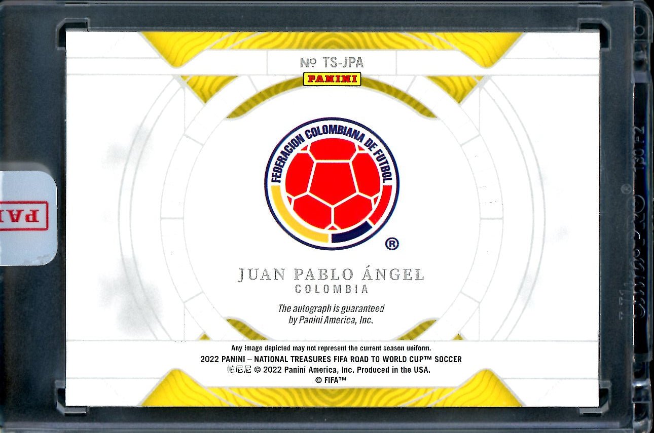 2022 Panini National Treasures Juan Pablo Angel Timeless Talents Auto /99 Columbia - Trading Card Market