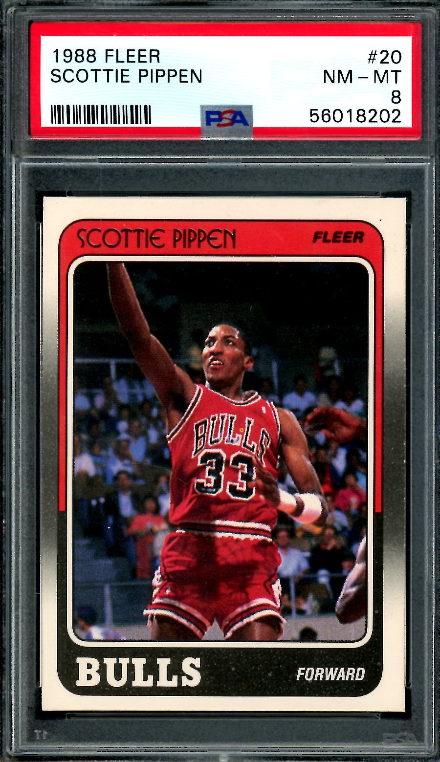 1988 Fleer Scottie Pippen PSA 8 Bulls - Trading Card Market