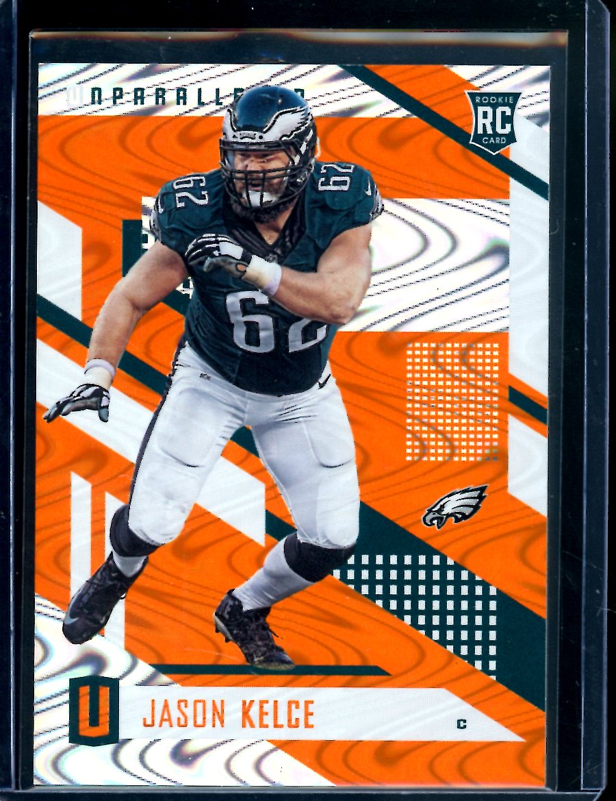 2017 Panini Unparalleled Jason Kelce Rookie /49 Eagles