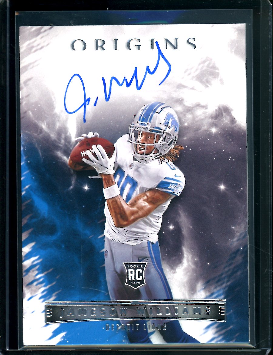 2022 Panini Origins Jameson Williams Rookie Auto Lions