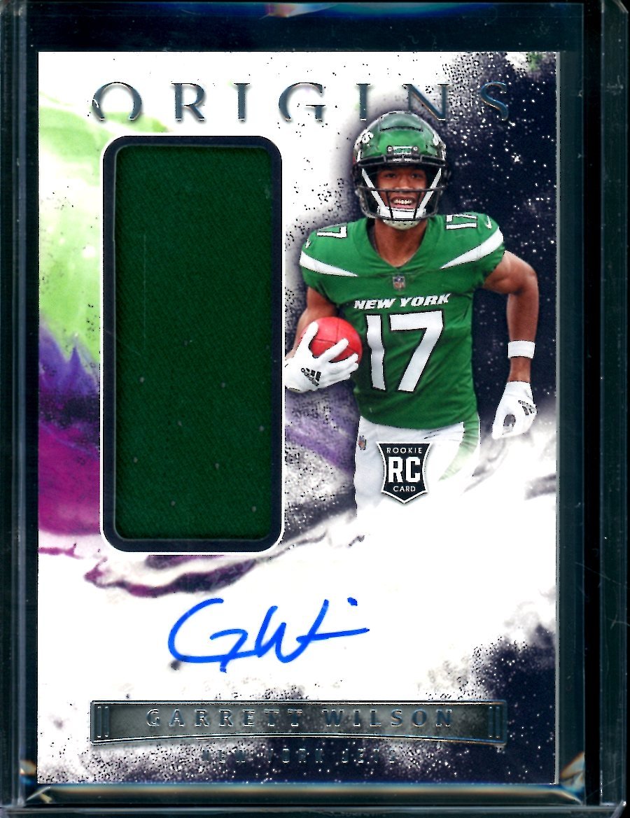 2022 Panini Origins Garrett Wilson Rookie RPA Jets