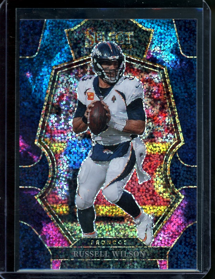 2022 Panini Select Russell Wilson Cosmic Premier Level Broncos