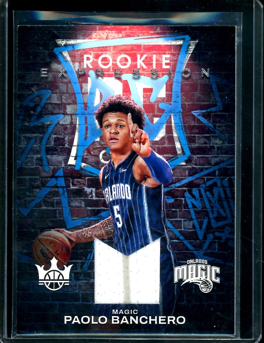 2022-23 Panini Court Kings Paolo Banchero Rookie Expressions Patch Magic
