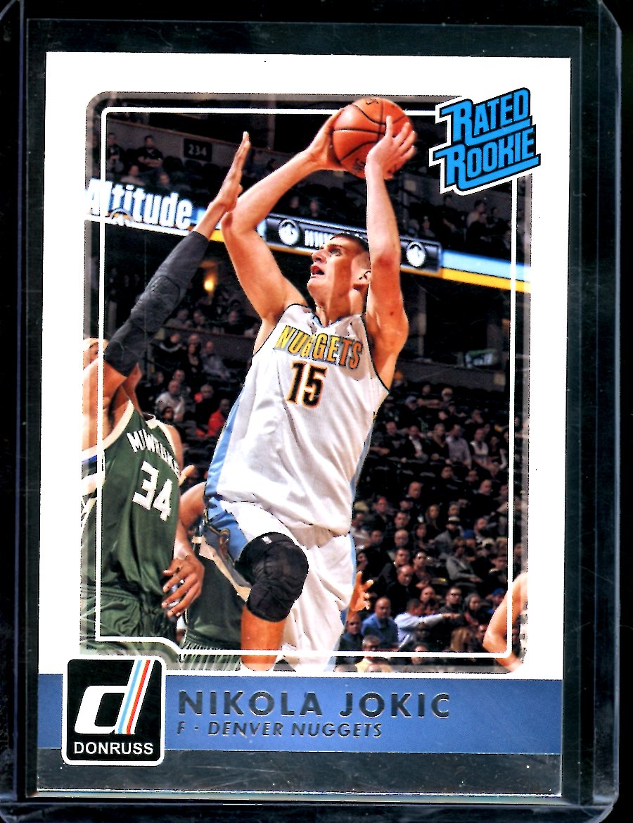 2015-16 Panini Donruss Nikola Jokic Rated Rookie Nuggets