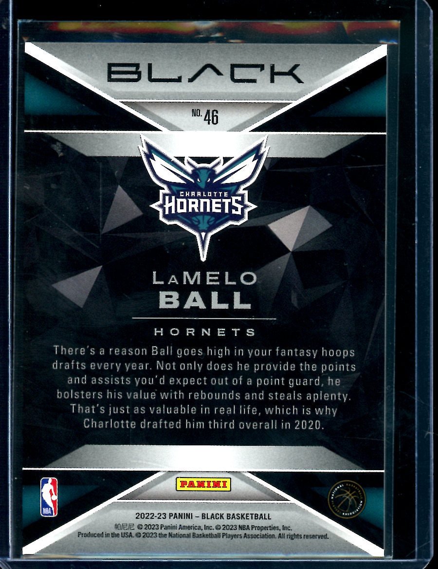 2022 - 23 Panini Black LaMelo Ball /35 Hornets - Trading Card Market